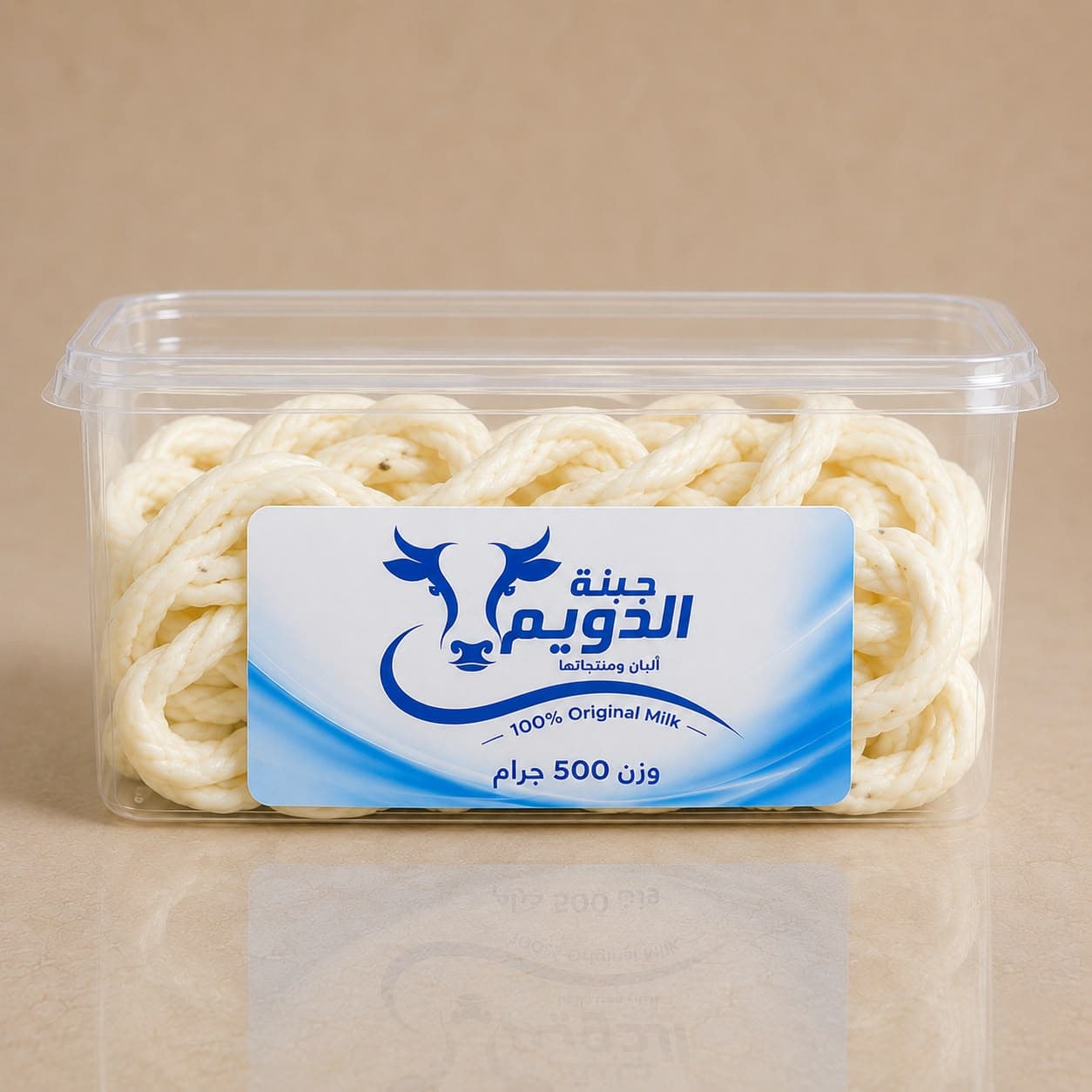 جبنة مضفرة